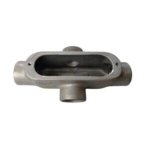 Caja Condulet Tipo X 1-1/2" Form 5 Hierro Maleable Galvanizado En Caliente C/Tapa, UL E527889