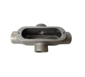 Caja Condulet Tipo X 1″ Form 5 Hierro Maleable Galvanizado En Caliente C/Tapa, UL E527889